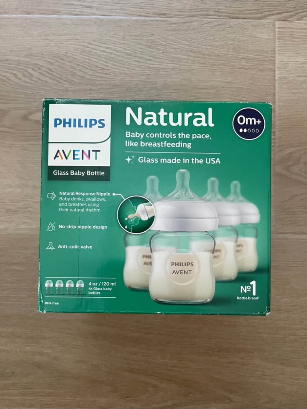 Avent Glass Bottles
